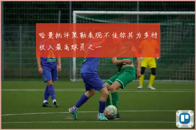 哈曼批评聚勒表现不佳称其为多特收入最高球员之一